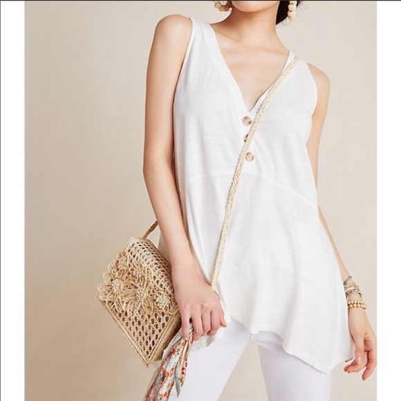 Anthropologie Tops - Anthropologie Maeve Alyane Tunic Tank Top